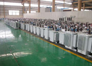 南平油浸式变压器成品车间
